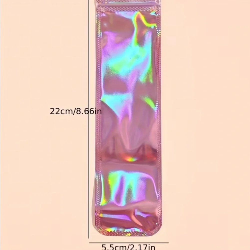50pc. Pink Laser Reusable Bags NIB